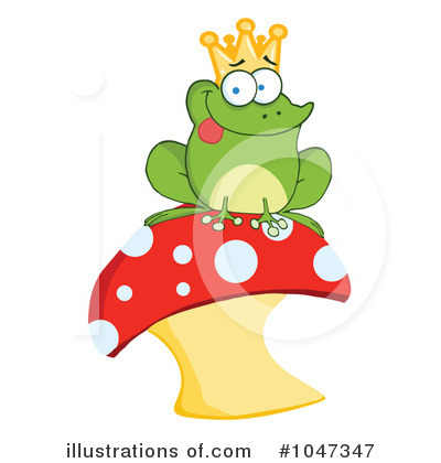 Royalty-Free (RF) Frog Clipart Illustration by Hit Toon - Stock Sample #1047347