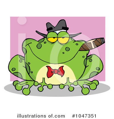 Royalty-Free (RF) Frog Clipart Illustration by Hit Toon - Stock Sample #1047351
