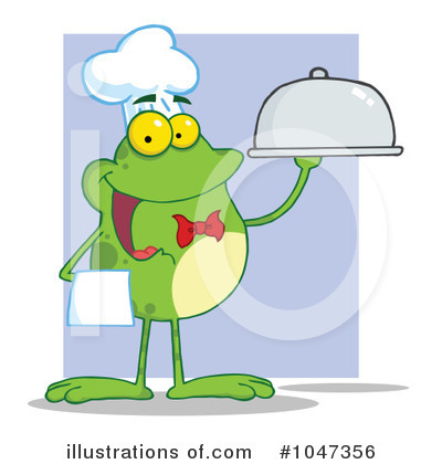 Waiter Clipart #1047356 by Hit Toon