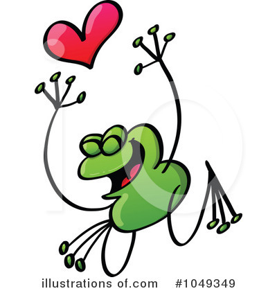 Royalty-Free (RF) Frog Clipart Illustration by Zooco - Stock Sample #1049349