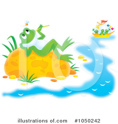 Royalty-Free (RF) Frog Clipart Illustration by Alex Bannykh - Stock Sample #1050242