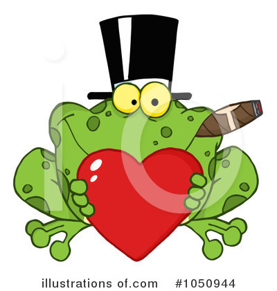 Royalty-Free (RF) Frog Clipart Illustration by Hit Toon - Stock Sample #1050944