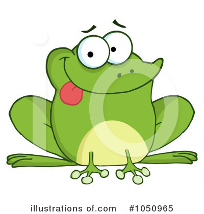 Royalty-Free (RF) Frog Clipart Illustration by Hit Toon - Stock Sample #1050965
