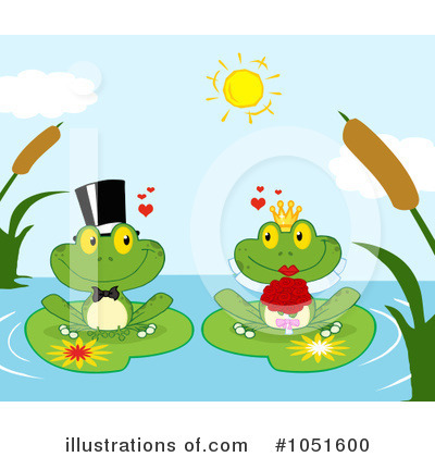 Royalty-Free (RF) Frog Clipart Illustration by Hit Toon - Stock Sample #1051600