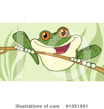 Royalty-Free (RF) Frog Clipart Illustration by Hit Toon - Stock Sample #1051601