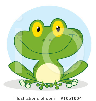 Royalty-Free (RF) Frog Clipart Illustration by Hit Toon - Stock Sample #1051604