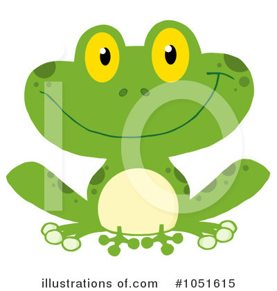 Royalty-Free (RF) Frog Clipart Illustration by Hit Toon - Stock Sample #1051615