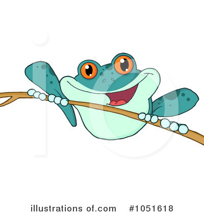 Royalty-Free (RF) Frog Clipart Illustration by Hit Toon - Stock Sample #1051618
