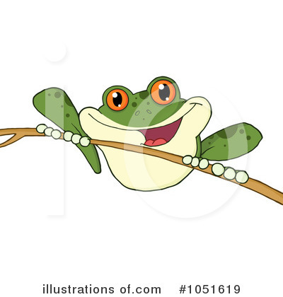 Royalty-Free (RF) Frog Clipart Illustration by Hit Toon - Stock Sample #1051619