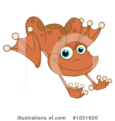 Royalty-Free (RF) Frog Clipart Illustration by Hit Toon - Stock Sample #1051620