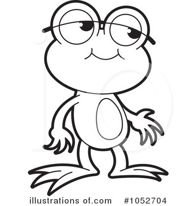 Royalty-Free (RF) Frog Clipart Illustration by Lal Perera - Stock Sample #1052704