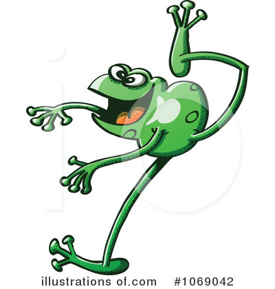 Royalty-Free (RF) Frog Clipart Illustration by Zooco - Stock Sample #1069042