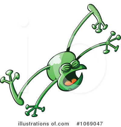 Royalty-Free (RF) Frog Clipart Illustration by Zooco - Stock Sample #1069047