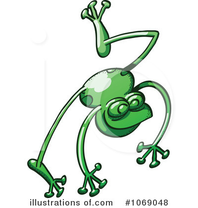 Royalty-Free (RF) Frog Clipart Illustration by Zooco - Stock Sample #1069048