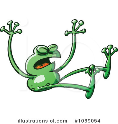 Royalty-Free (RF) Frog Clipart Illustration by Zooco - Stock Sample #1069054