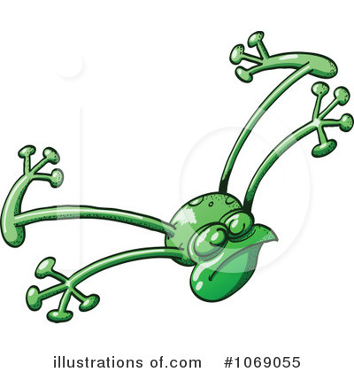 Royalty-Free (RF) Frog Clipart Illustration by Zooco - Stock Sample #1069055