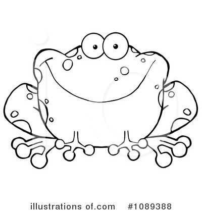 Toad Clipart #1089388 by Hit Toon