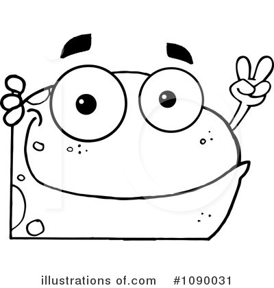 Royalty-Free (RF) Frog Clipart Illustration by Hit Toon - Stock Sample #1090031