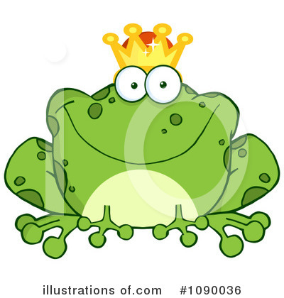 Frog Prince Clipart #1090036 by Hit Toon