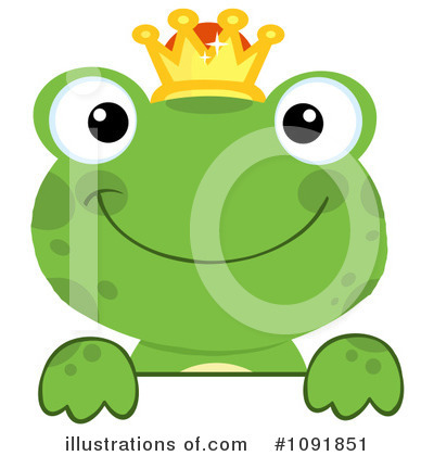Royalty-Free (RF) Frog Clipart Illustration by Hit Toon - Stock Sample #1091851