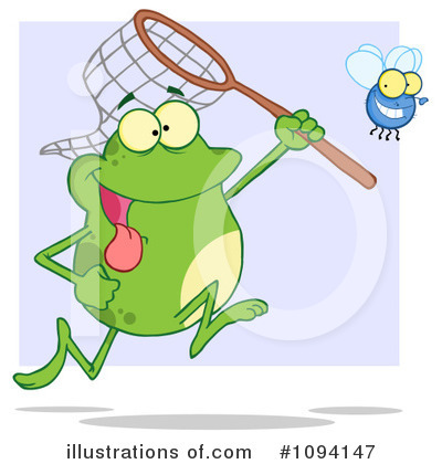 Royalty-Free (RF) Frog Clipart Illustration by Hit Toon - Stock Sample #1094147