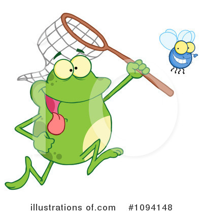 Royalty-Free (RF) Frog Clipart Illustration by Hit Toon - Stock Sample #1094148
