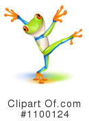 Frog Clipart #1100124 by Oligo
