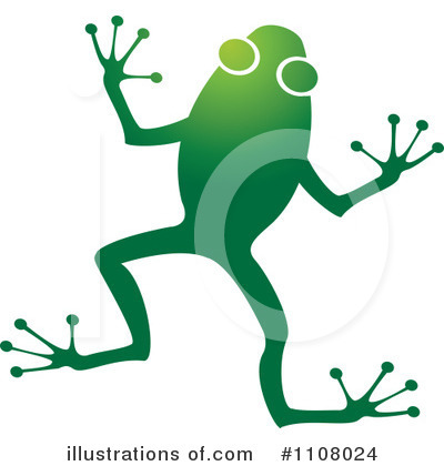 Royalty-Free (RF) Frog Clipart Illustration by Lal Perera - Stock Sample #1108024