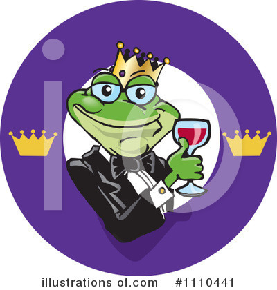 Royalty-Free (RF) Frog Clipart Illustration by Dennis Holmes Designs - Stock Sample #1110441