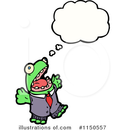 Royalty-Free (RF) Frog Clipart Illustration by lineartestpilot - Stock Sample #1150557