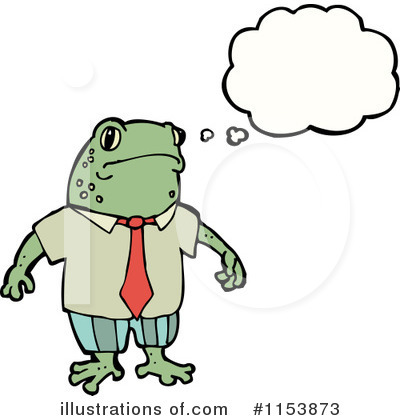 Royalty-Free (RF) Frog Clipart Illustration by lineartestpilot - Stock Sample #1153873