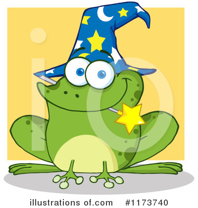 Royalty-Free (RF) Frog Clipart Illustration by Hit Toon - Stock Sample #1173740