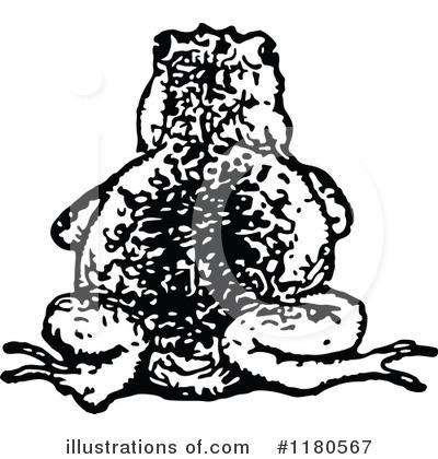 Royalty-Free (RF) Frog Clipart Illustration by Prawny Vintage - Stock Sample #1180567