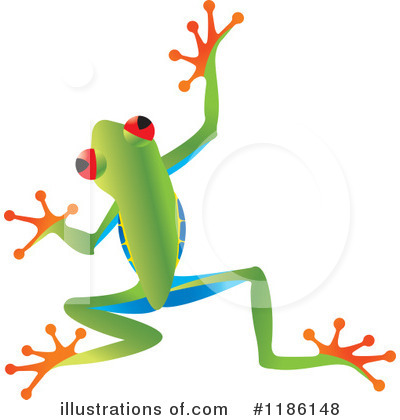 Royalty-Free (RF) Frog Clipart Illustration by Lal Perera - Stock Sample #1186148