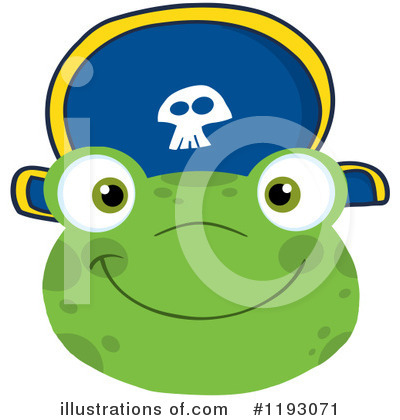 Royalty-Free (RF) Frog Clipart Illustration by Hit Toon - Stock Sample #1193071