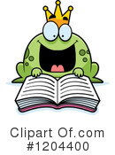 Frog Clipart #1204400 by Cory Thoman