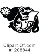 Frog Clipart #1208844 by Prawny Vintage