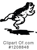 Frog Clipart #1208848 by Prawny Vintage