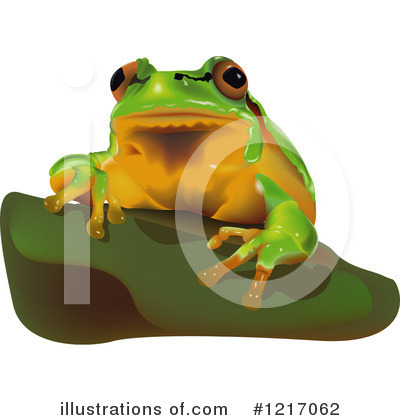 Royalty-Free (RF) Frog Clipart Illustration by dero - Stock Sample #1217062