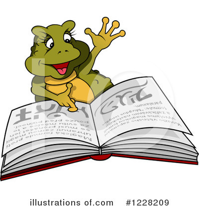 Royalty-Free (RF) Frog Clipart Illustration by dero - Stock Sample #1228209