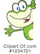 Frog Clipart #1234721 by Hit Toon