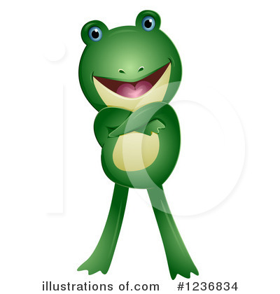 Royalty-Free (RF) Frog Clipart Illustration by BNP Design Studio - Stock Sample #1236834