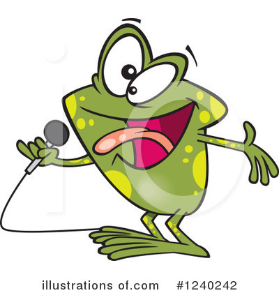 Karaoke Clipart #1240242 by toonaday