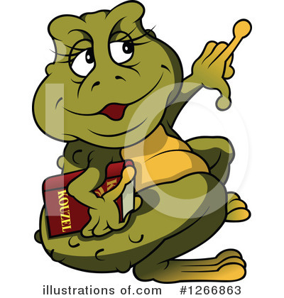 Royalty-Free (RF) Frog Clipart Illustration by dero - Stock Sample #1266863