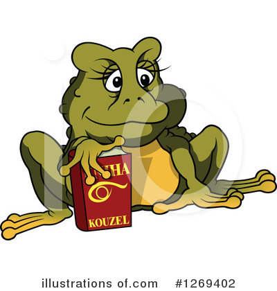 Royalty-Free (RF) Frog Clipart Illustration by dero - Stock Sample #1269402