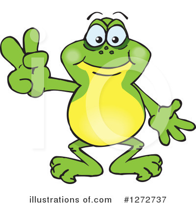 Royalty-Free (RF) Frog Clipart Illustration by Dennis Holmes Designs - Stock Sample #1272737