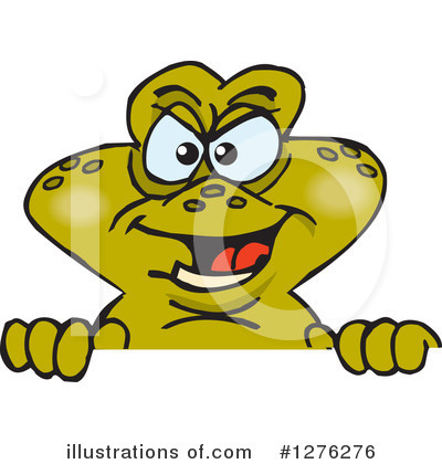 Royalty-Free (RF) Frog Clipart Illustration by Dennis Holmes Designs - Stock Sample #1276276