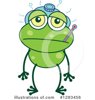 Royalty-Free (RF) Frog Clipart Illustration by Zooco - Stock Sample #1283456