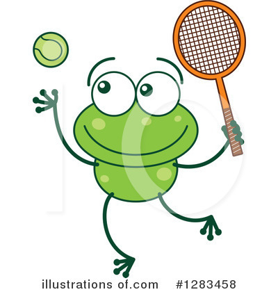 Royalty-Free (RF) Frog Clipart Illustration by Zooco - Stock Sample #1283458