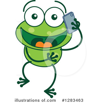 Royalty-Free (RF) Frog Clipart Illustration by Zooco - Stock Sample #1283463